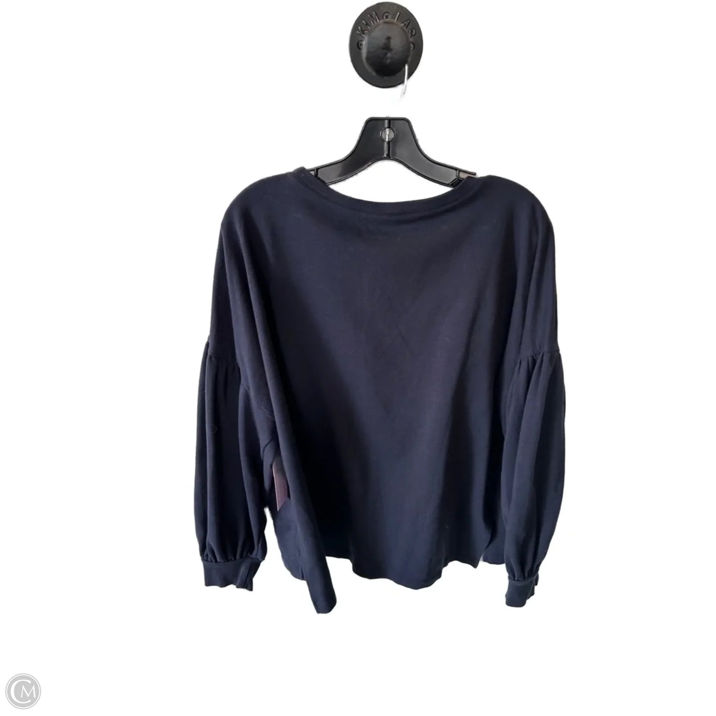Top Long Sleeve By Ana In Blue, Size: Xxl