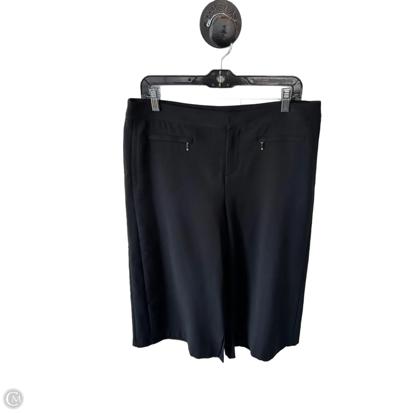 Capris By Inc In Black, Size: 12