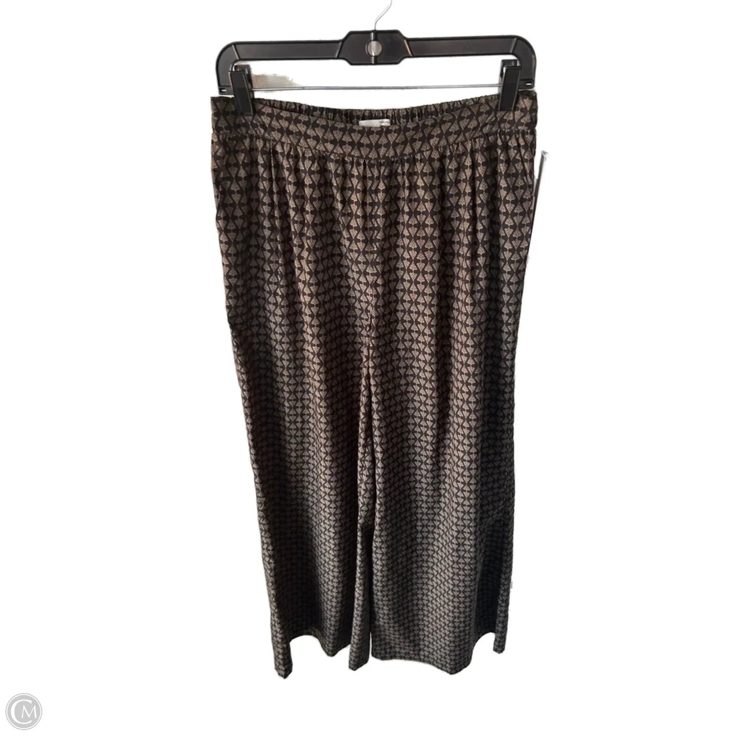 Pants Wide Leg By Halogen In Black & Brown, Size: 4