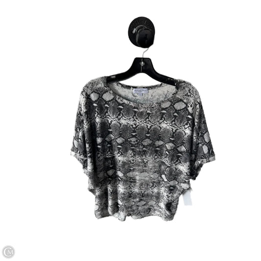 Top Short Sleeve By Michael Stars In Grey, Size: Xs