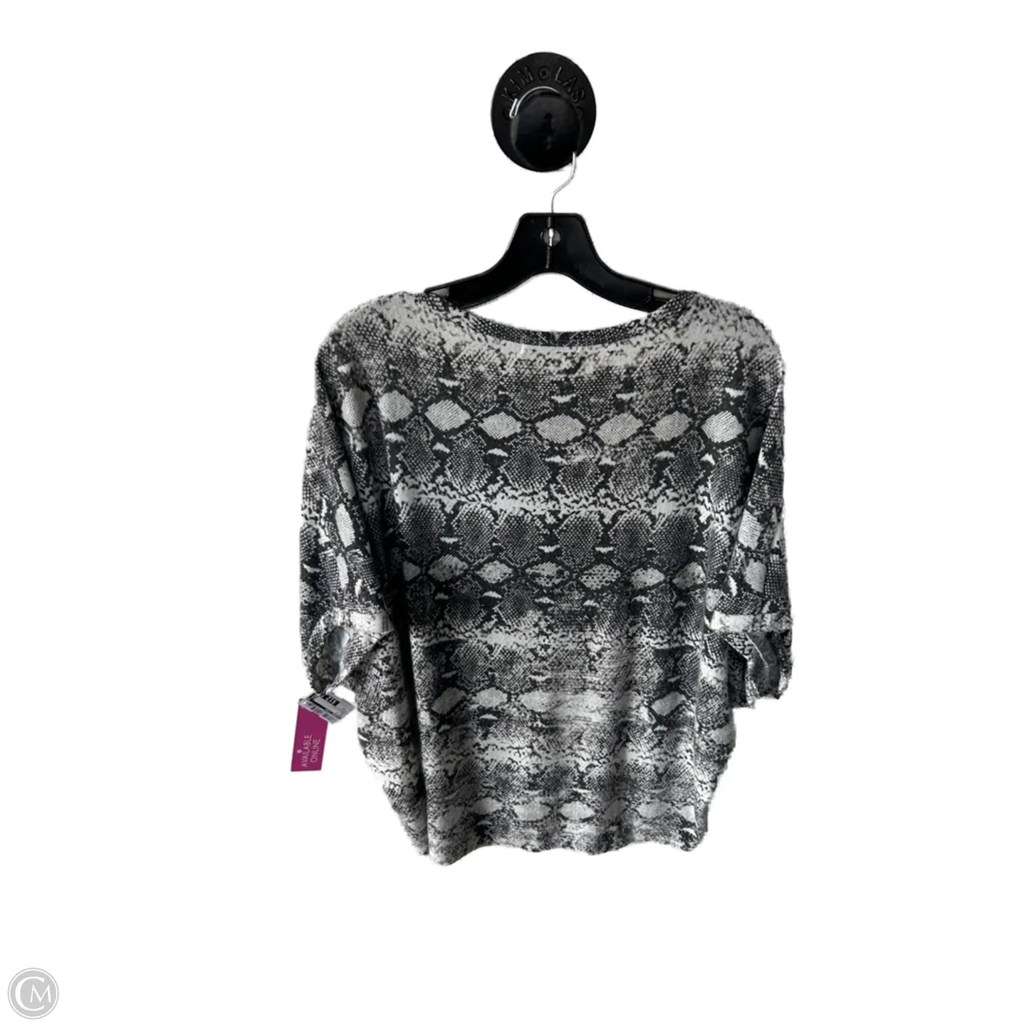 Top Short Sleeve By Michael Stars In Grey, Size: Xs