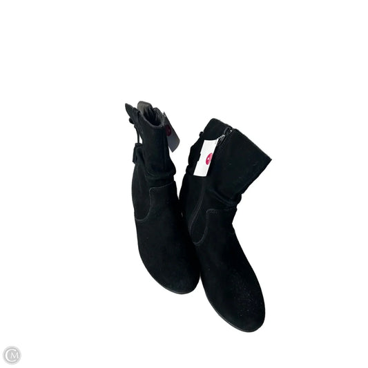 Boots Mid-calf Heels By White Mountain In Black, Size: 8.5