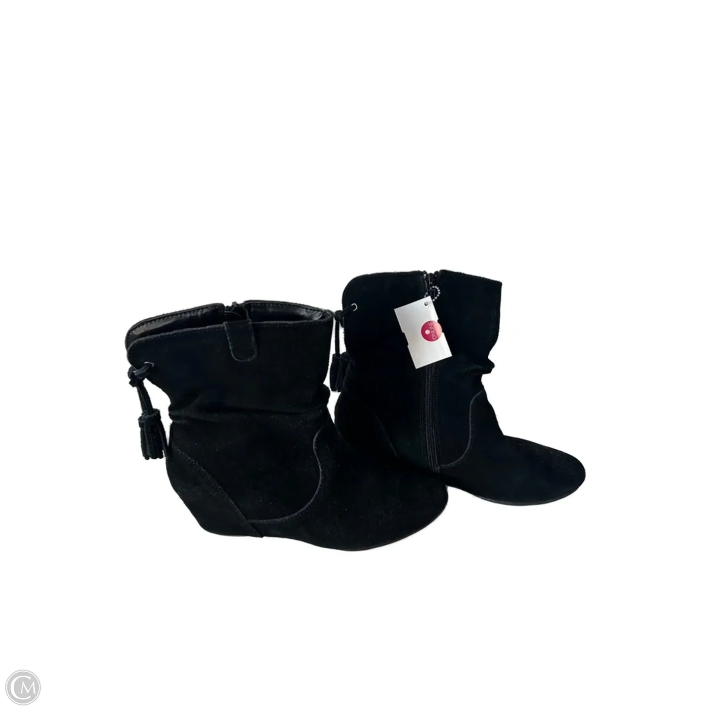 Boots Mid-calf Heels By White Mountain In Black, Size: 8.5