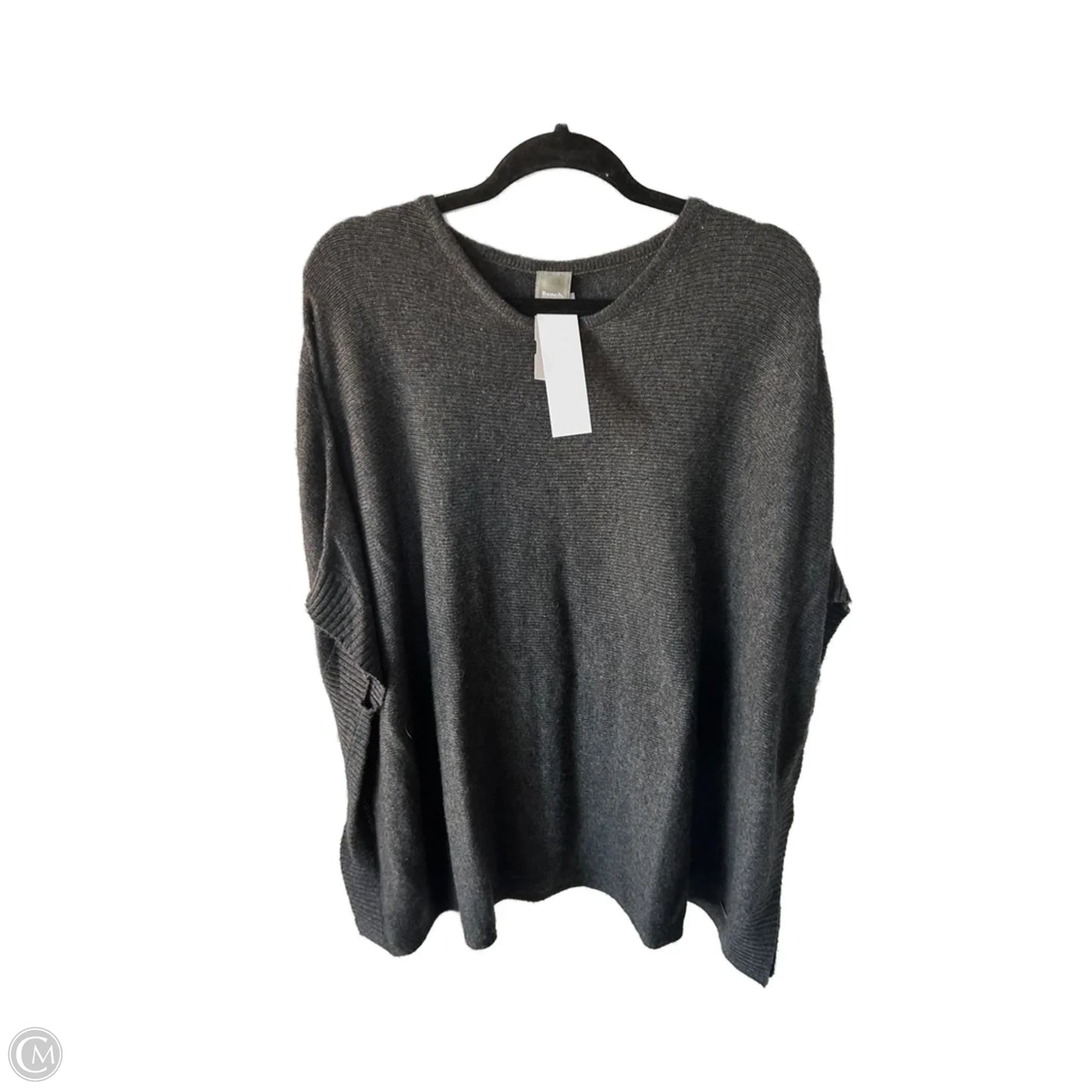 Poncho By Clothes Mentor In Grey, Size: Xs