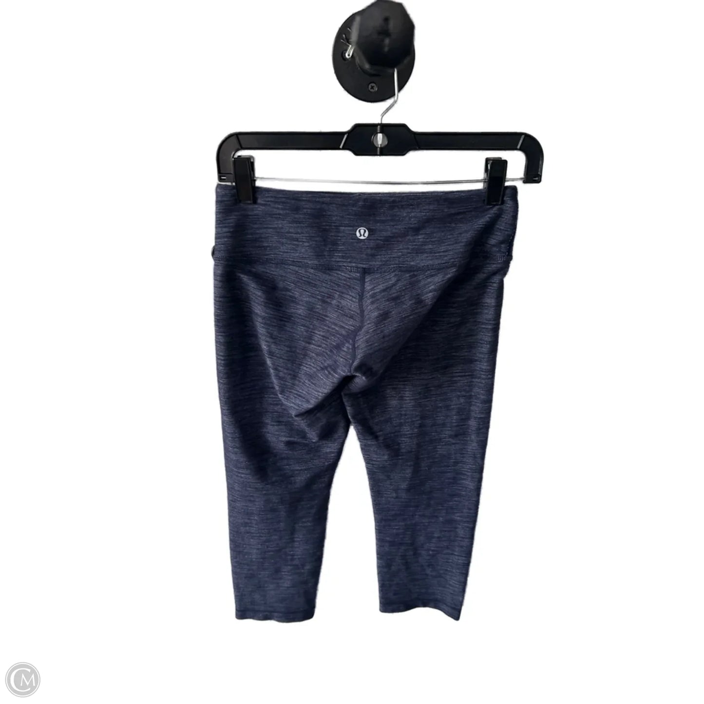 Athletic Leggings Capris By Lululemon In Blue, Size: 4