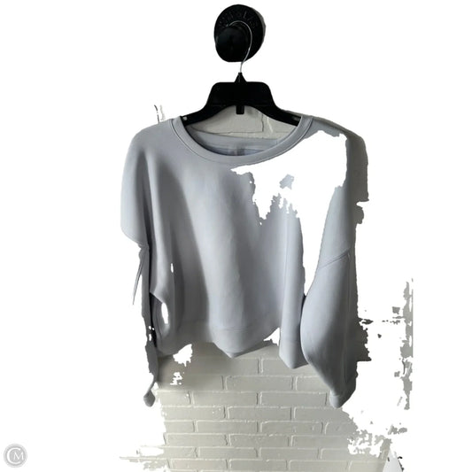 Athletic Sweatshirt Crewneck By Calia In White, Size: Xxl