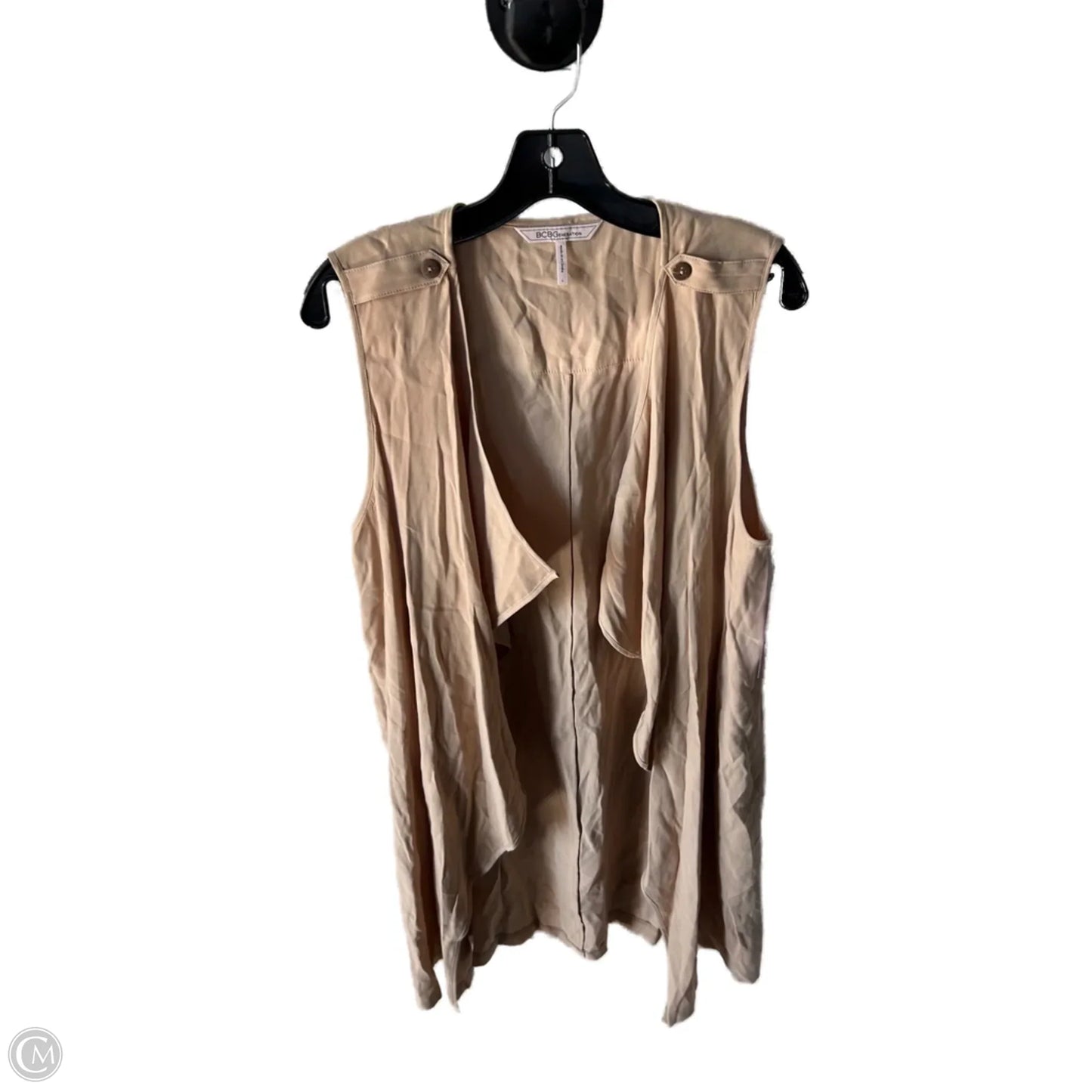 Vest Other By Bcbgeneration In Tan, Size: L