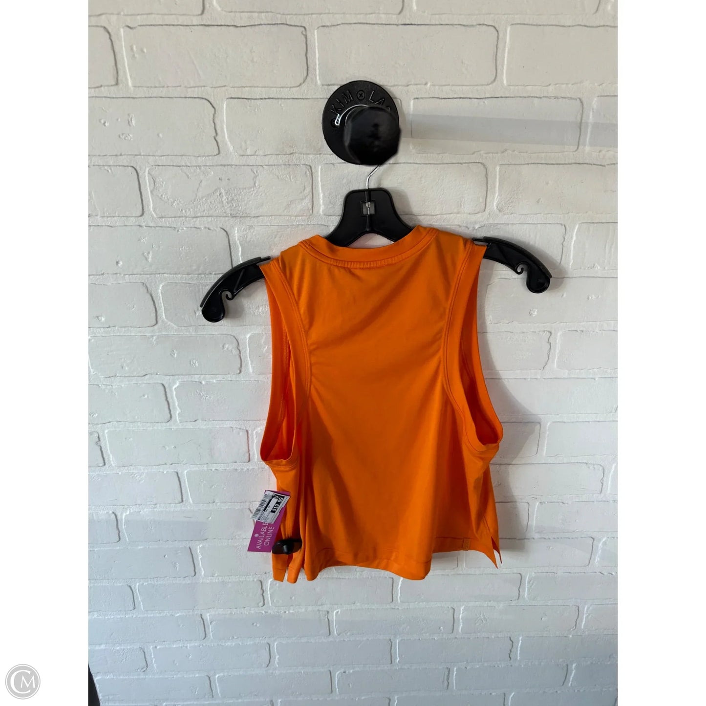 Athletic Tank Top By Lululemon In Orange, Size: S