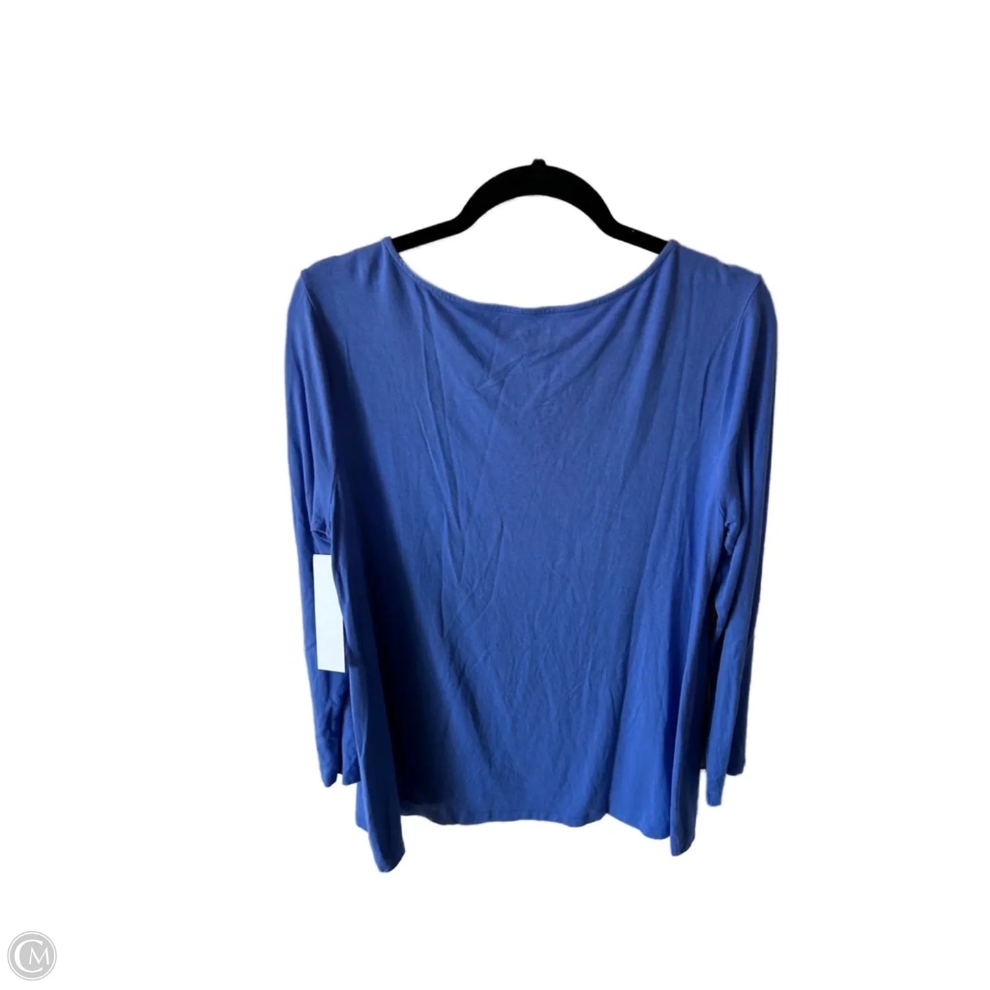 Top Long Sleeve By Soft Surroundings In Blue, Size: L