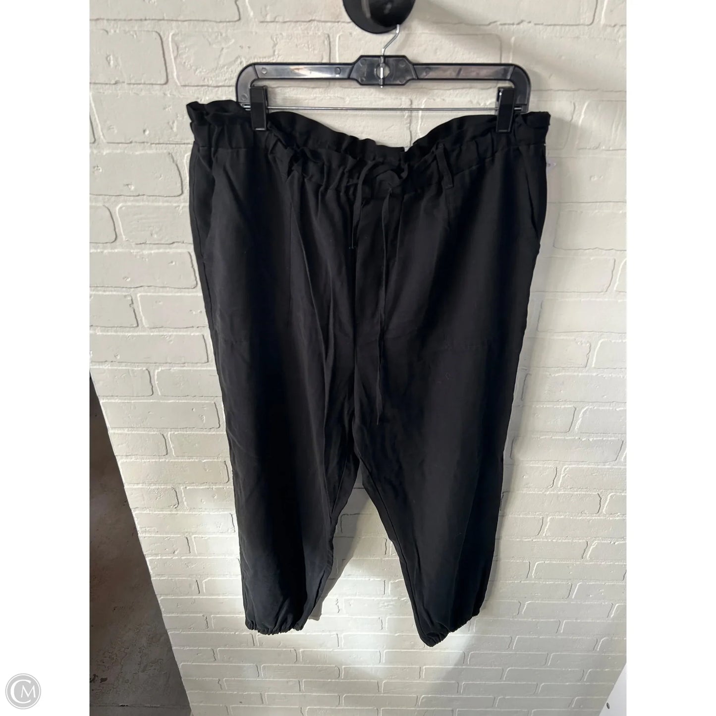 Pants Joggers By Inc In Black, Size: 20