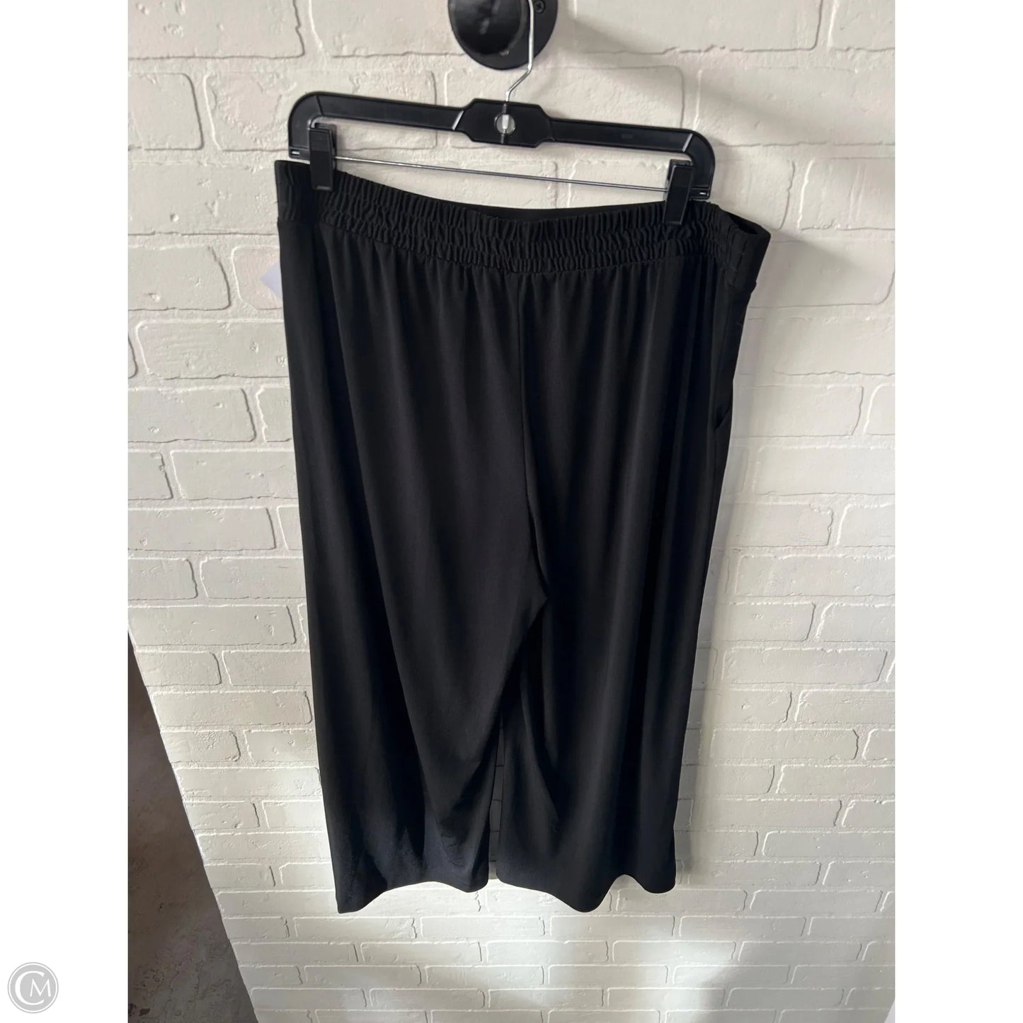 Pants Wide Leg By Adrianna Papell In Black, Size: 16