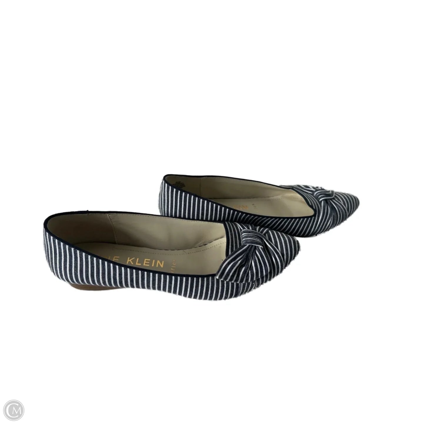 Shoes Flats By Anne Klein In Blue & White, Size: 8.5