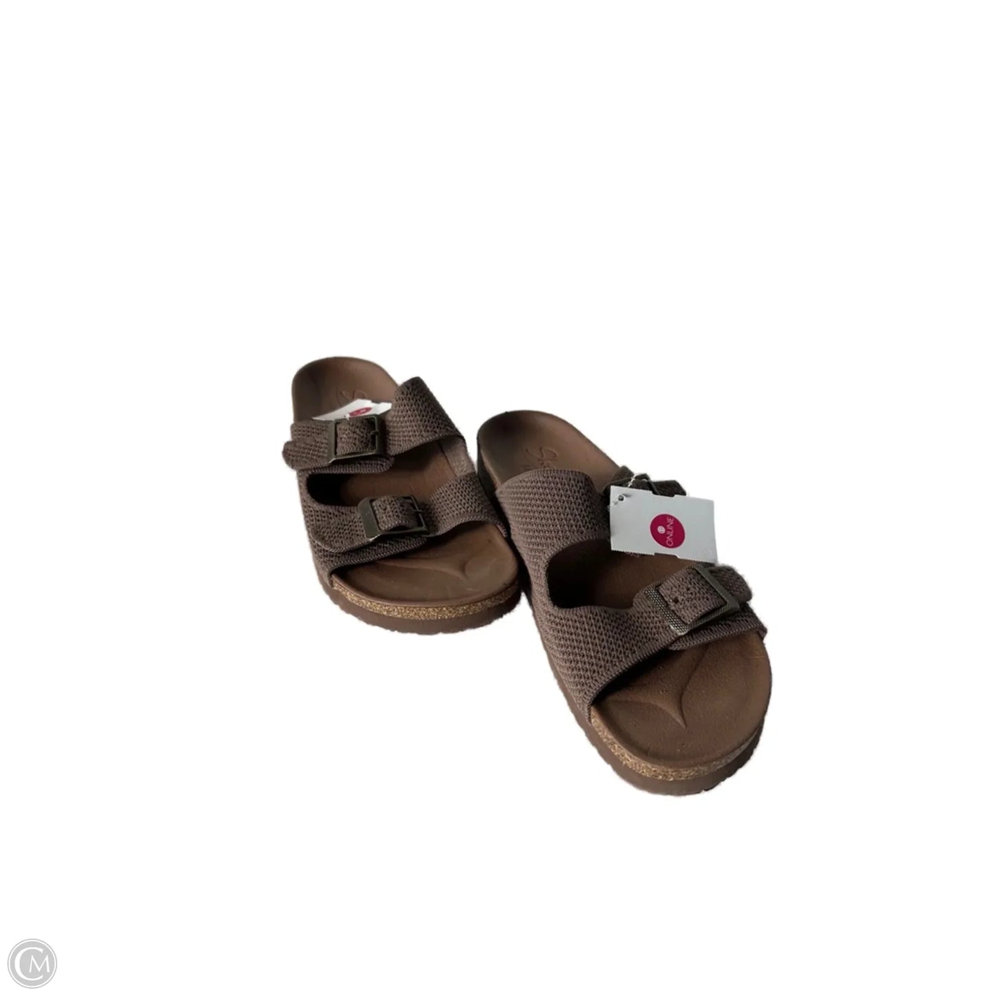 Sandals Flats By Skechers In Brown, Size: 8