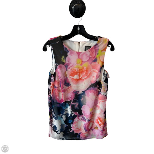 Dress Party Short By Vince Camuto In Black & Pink, Size: M