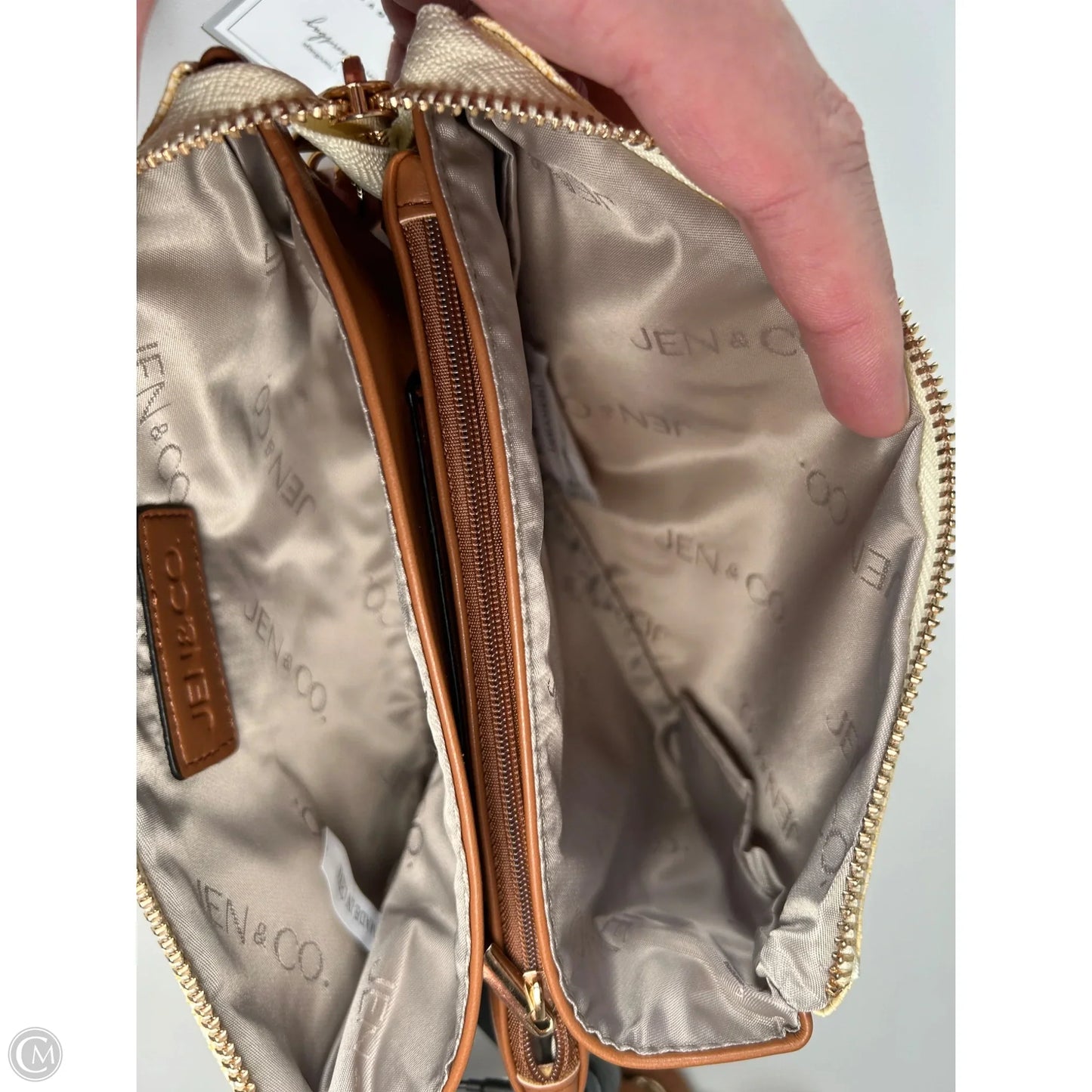 Wristlet By Jen & Co, Size: Medium