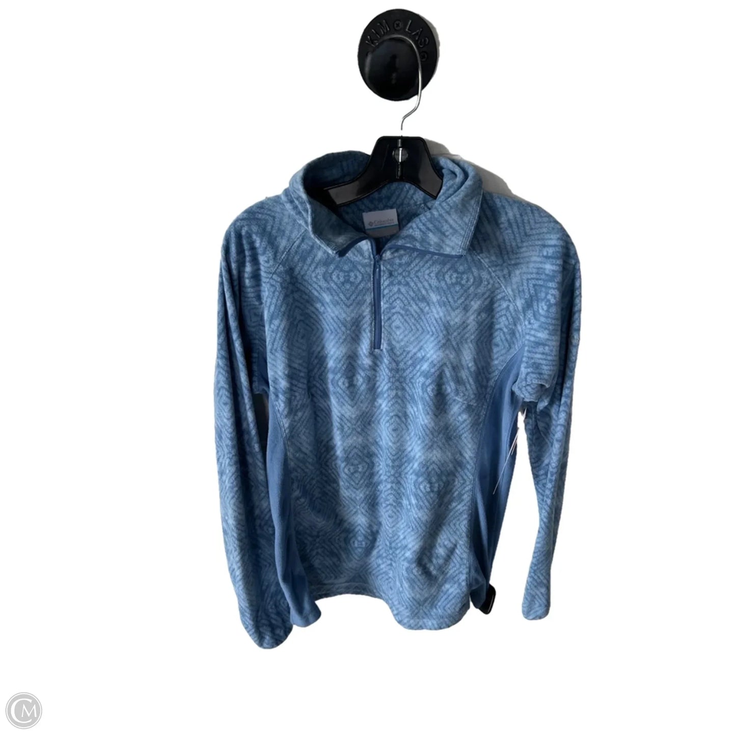 Jacket Fleece By Columbia In Blue, Size: L