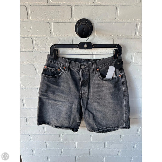 Shorts By Levis In Black Denim, Size: 6
