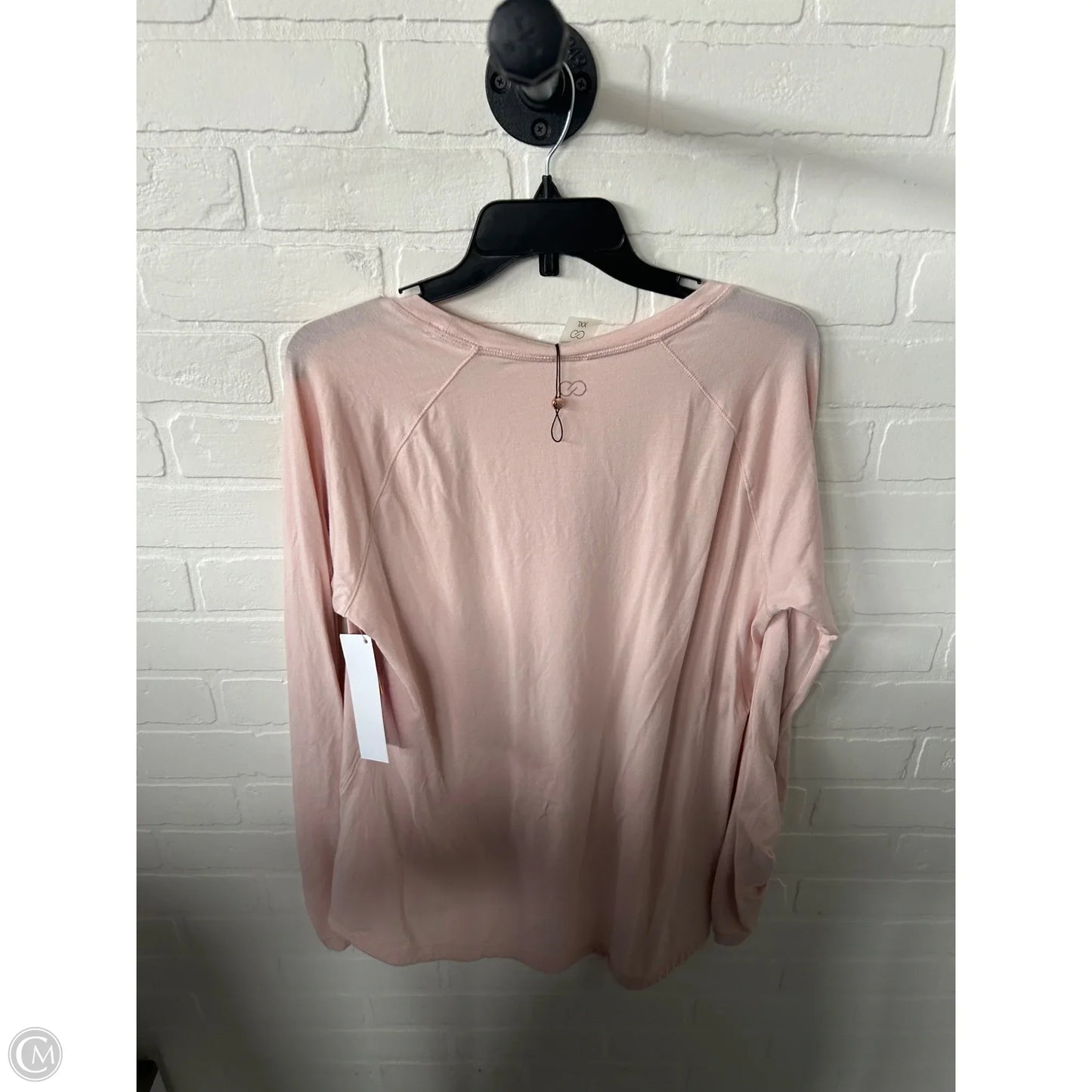 Athletic Top Long Sleeve Crewneck By Calia In Pink, Size: Xxl