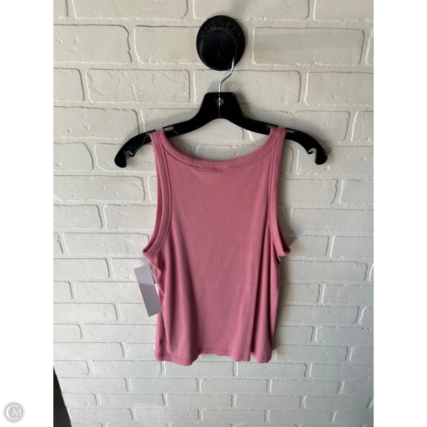 Top Sleeveless Basic By Levis In Pink, Size: L