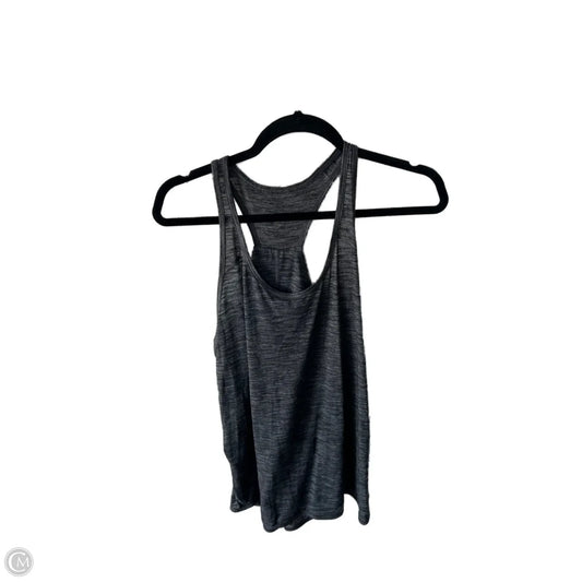 Athletic Tank Top By Lululemon In Grey, Size: M