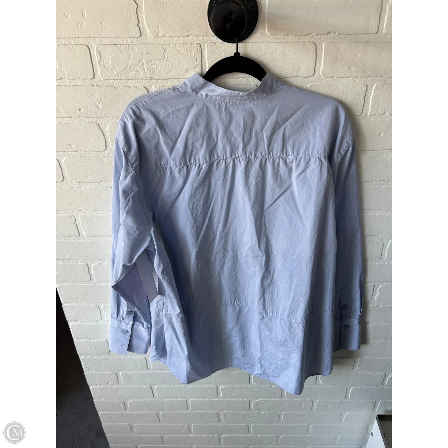 Top Long Sleeve By Nordstrom In Blue, Size: Xl
