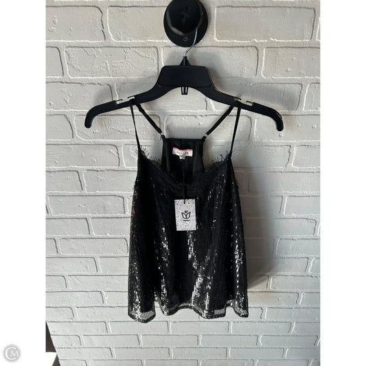 Top Sleeveless By Andree By Unit In Black, Size: L