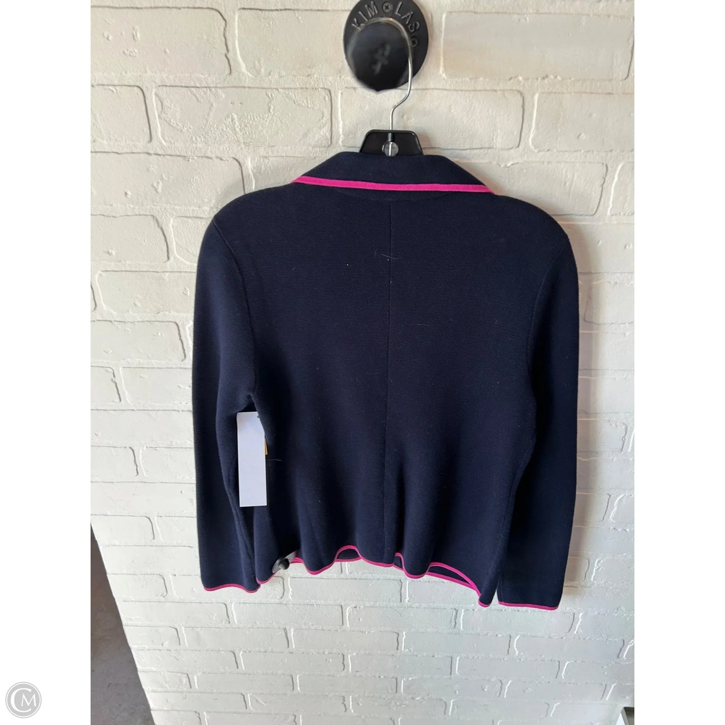 Blazer By Talbots In Blue & Pink, Size: Mp