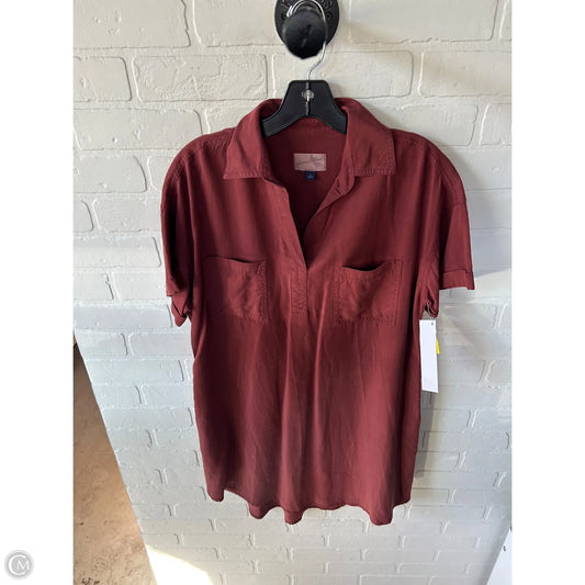 Dress Casual Short By Universal Thread In Red, Size: S