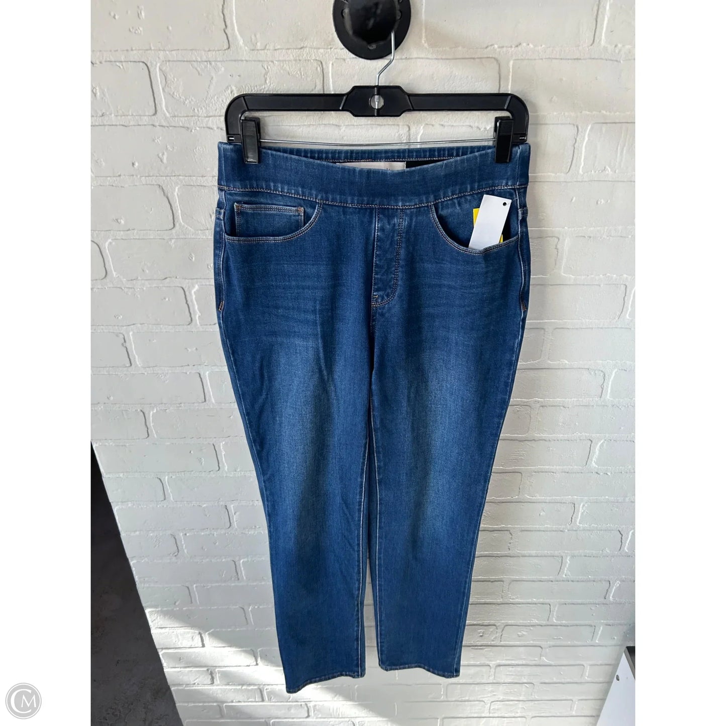Jeans Jeggings By Soft Surroundings In Blue Denim, Size: 4