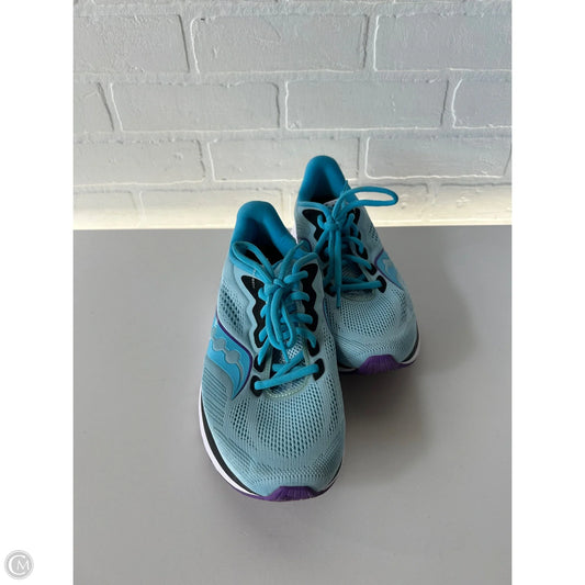 Shoes Athletic By Saucony In Blue, Size: 9.5