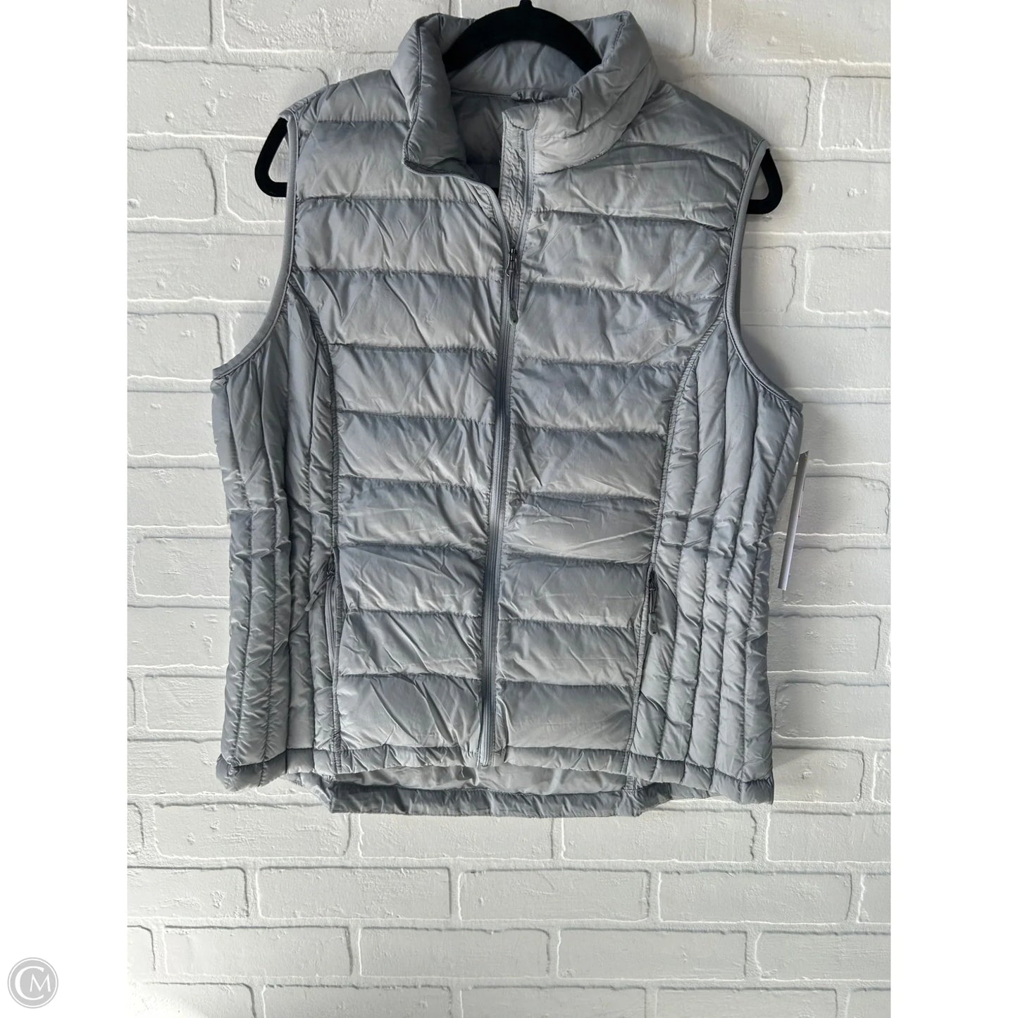 Vest Puffer & Quilted By 32 Degrees In Grey, Size: Xl