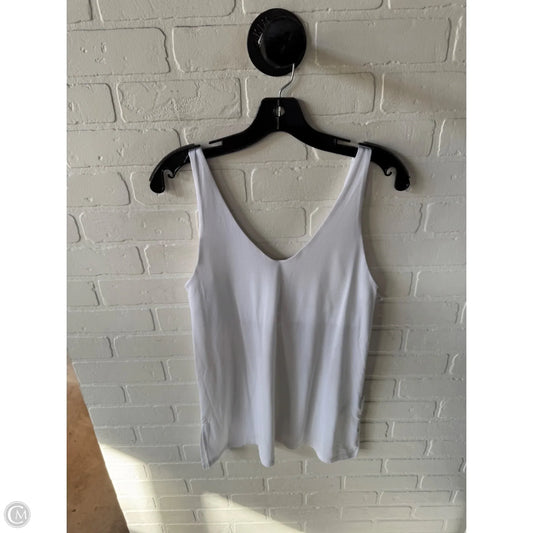 Athletic Tank Top By Athleta In White, Size: M