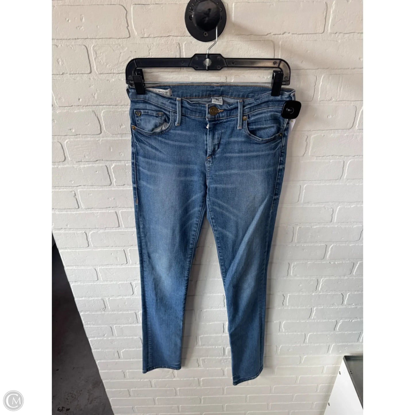 Jeans Straight By True Religion In Blue Denim, Size: 2