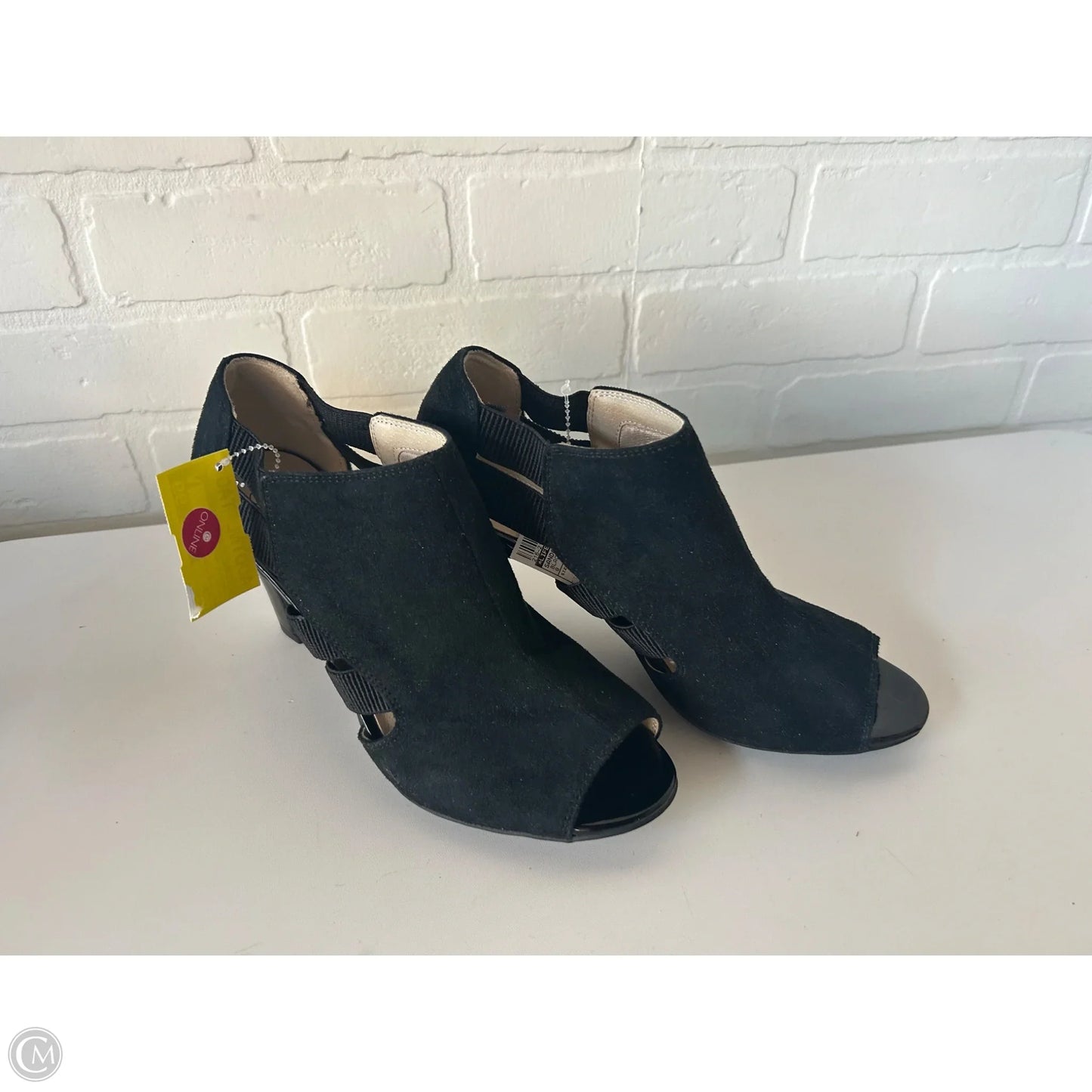 Sandals Heels Block By Life Stride In Black, Size: 8