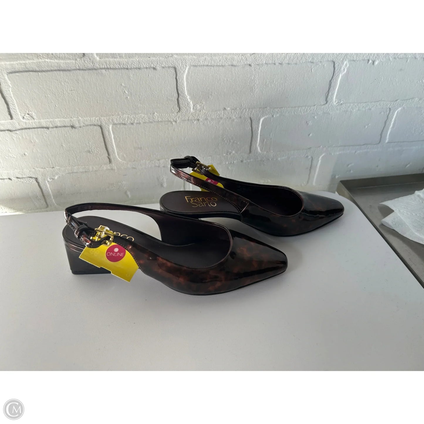 Shoes Heels Block By Franco Sarto In Brown, Size: 5