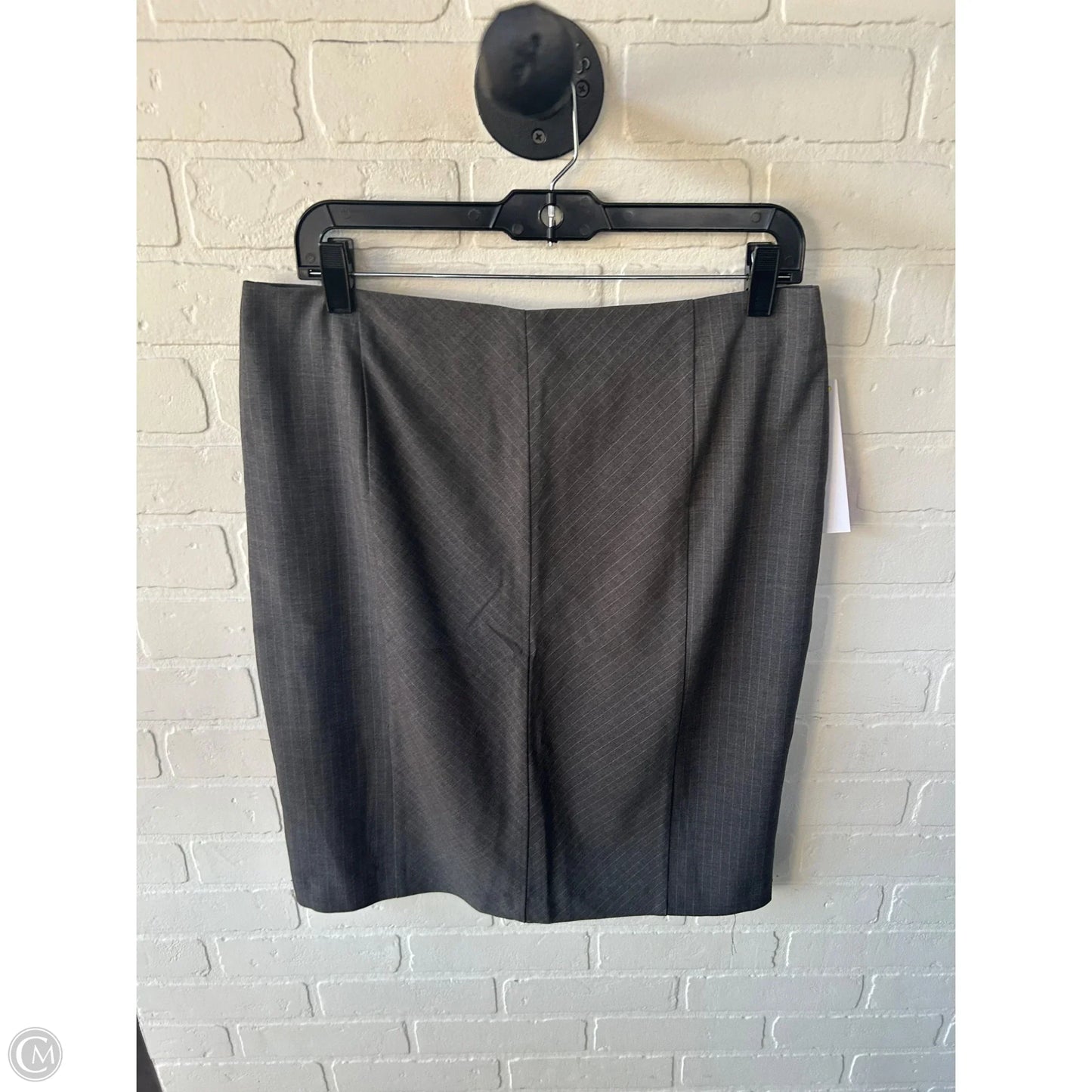 Skirt Midi By New York And Co In Grey, Size: 12