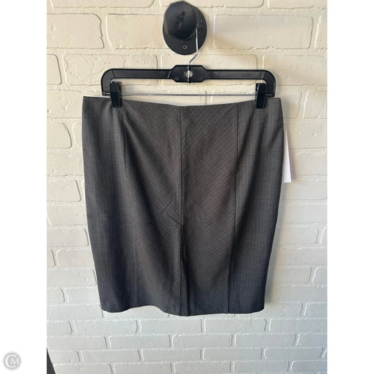 Skirt Midi By New York And Co In Grey, Size: 12