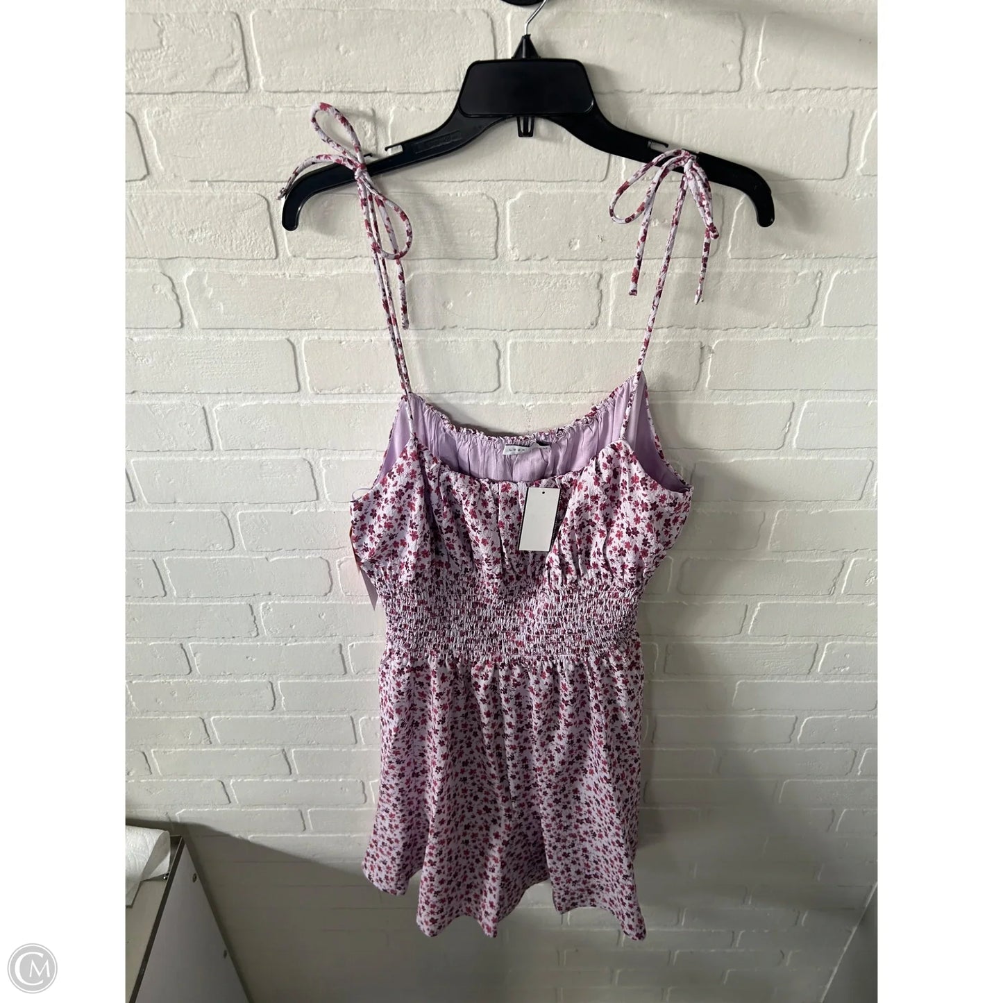 Dress Casual Short By Lush In Pink & Purple, Size: Xl