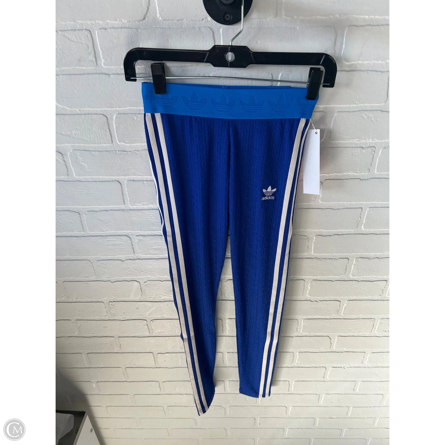 Athletic Leggings By Adidas In Blue, Size: 0