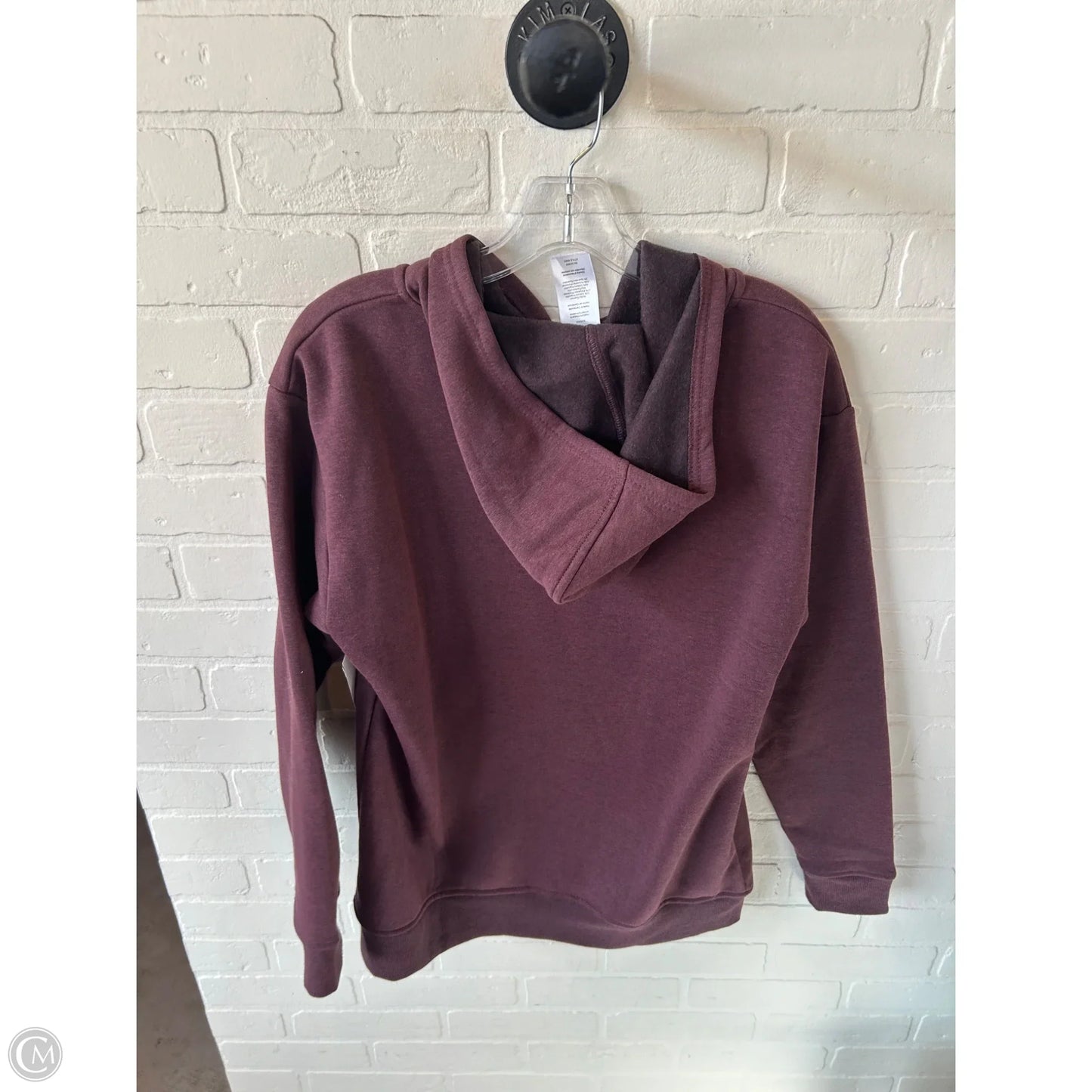 Sweatshirt Hoodie By Danskin In Purple, Size: M