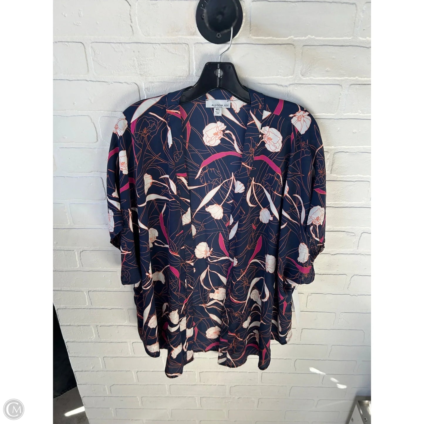 Kimono By Allison Joy In Blue & Pink, Size: M