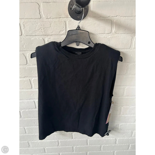Top Sleeveless Designer By All Saints In Black, Size: S