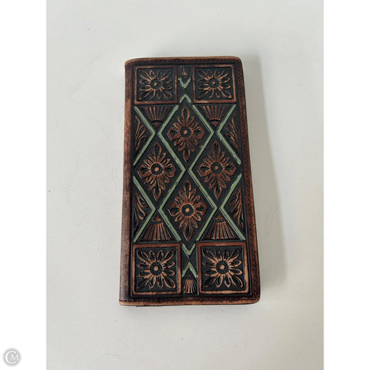 Wallet Leather By Clothes Mentor, Size: Large