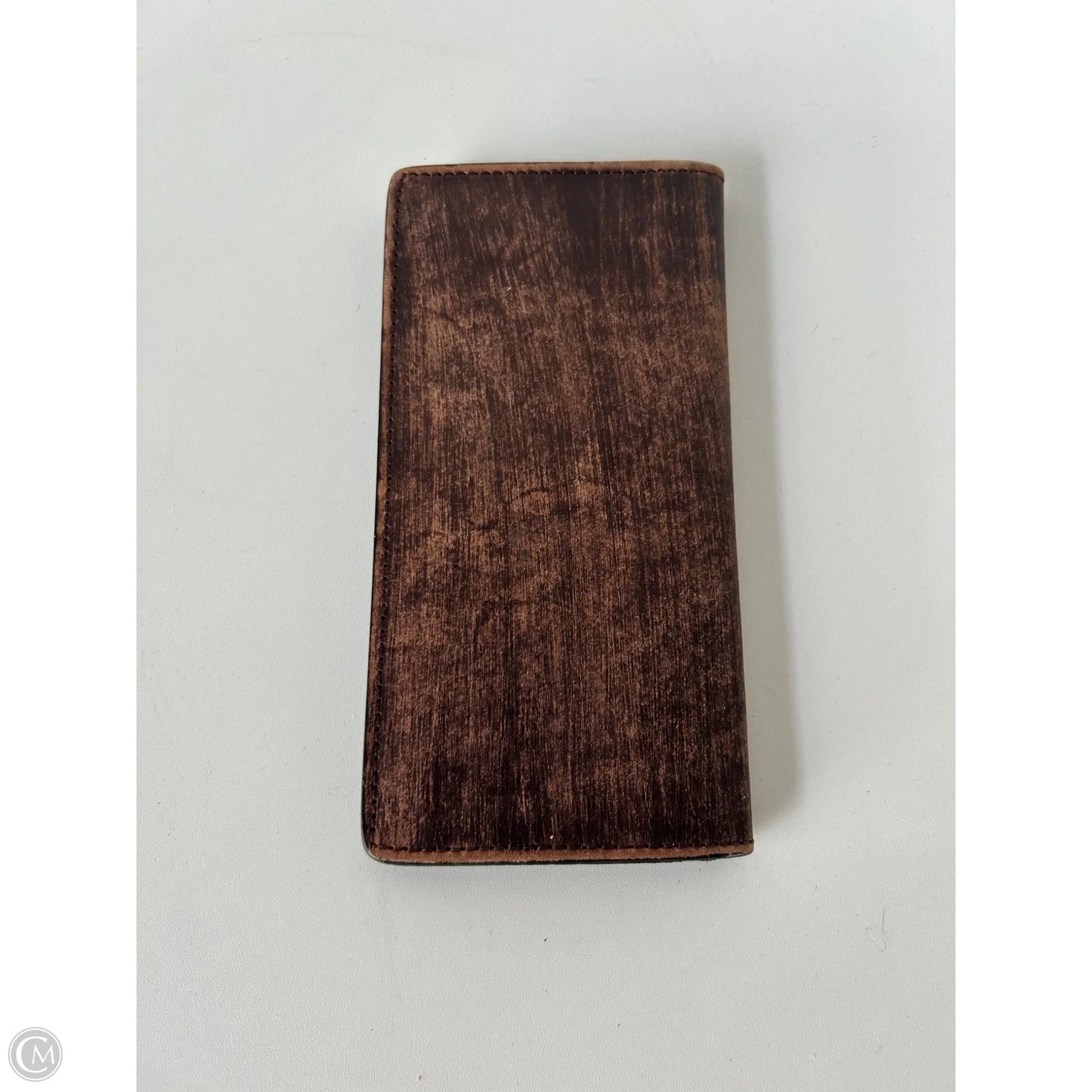 Wallet Leather By Clothes Mentor, Size: Large