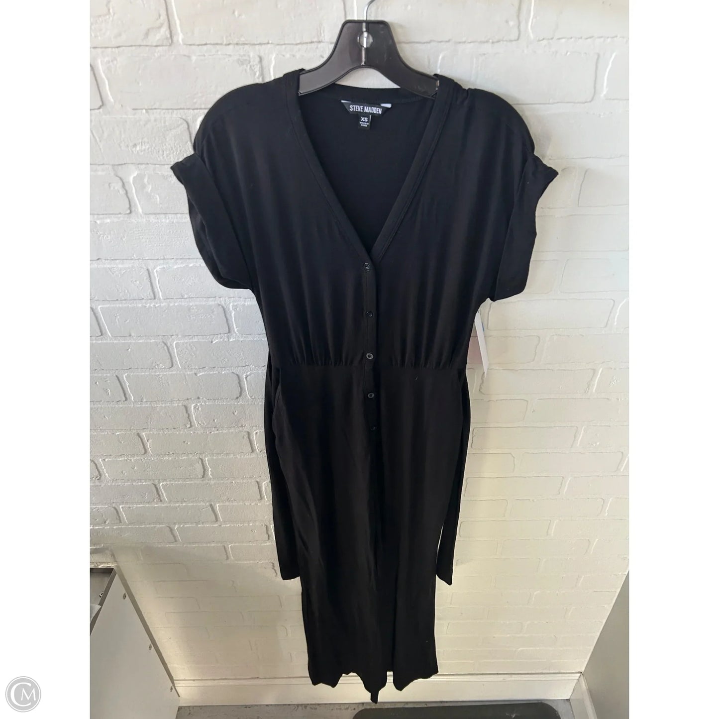Jumpsuit By Steve Madden In Black, Size: Xs