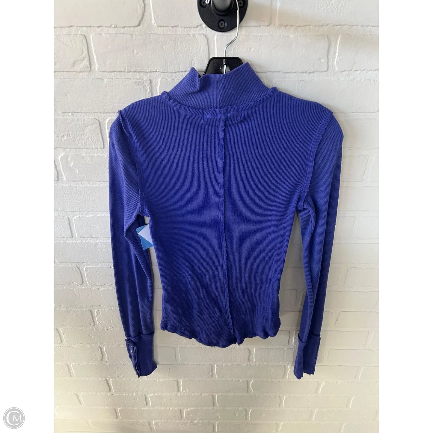 Top Long Sleeve By We The Free In Purple, Size: S