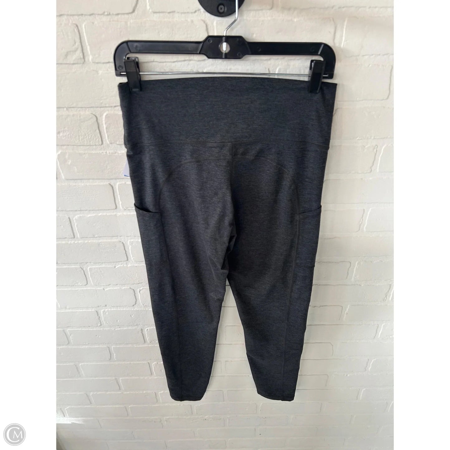 Athletic Leggings By Aerie In Grey, Size: 12