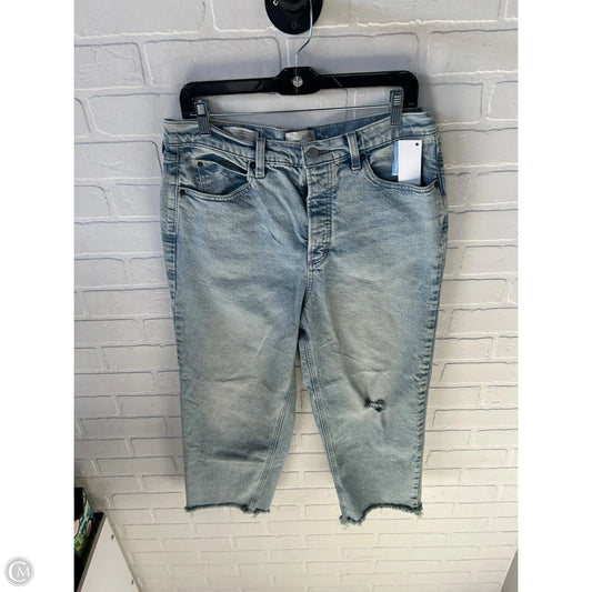 Jeans Straight By Universal Thread In Blue Denim, Size: 12