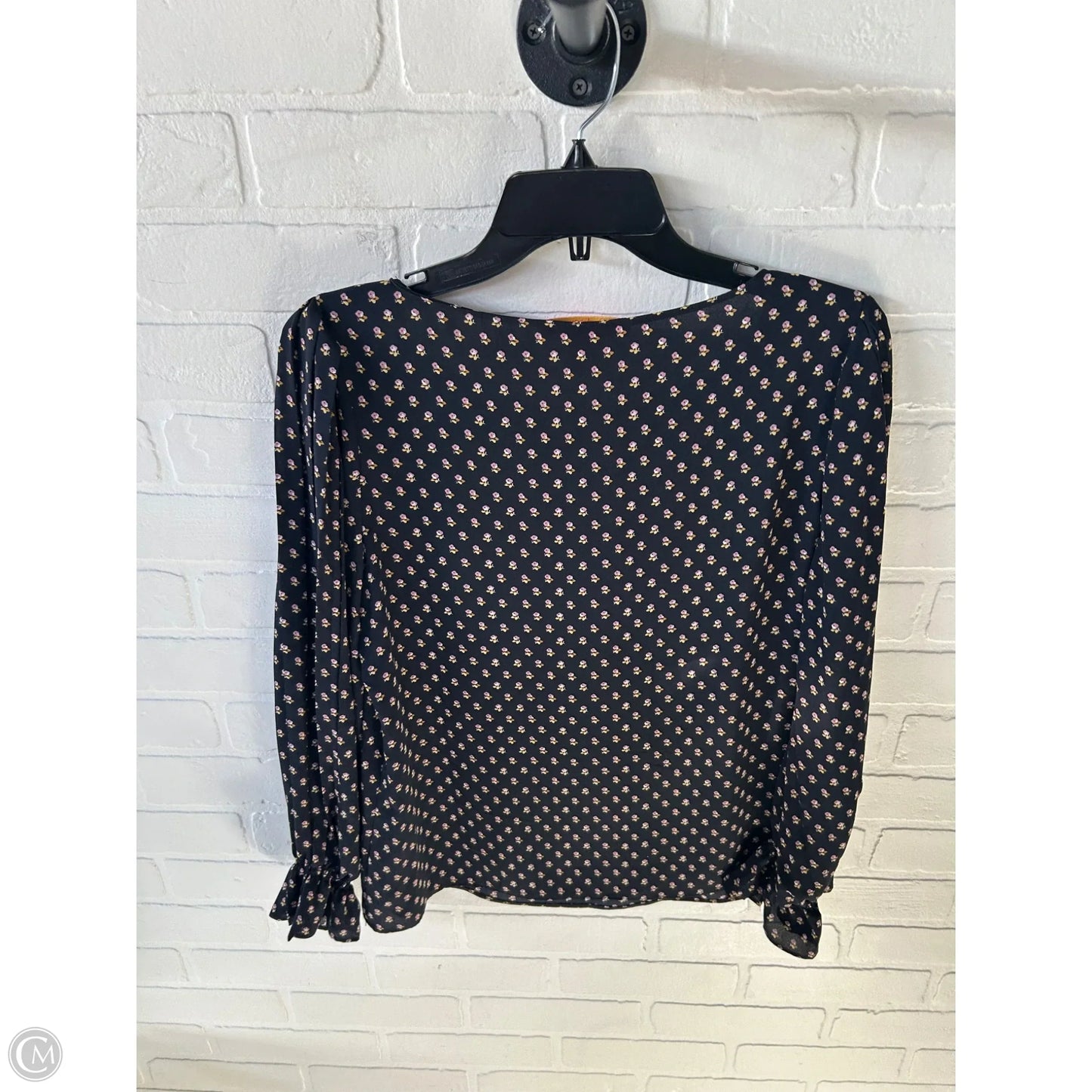 Top Long Sleeve By Catherine Malandrino In Blue & Pink, Size: S