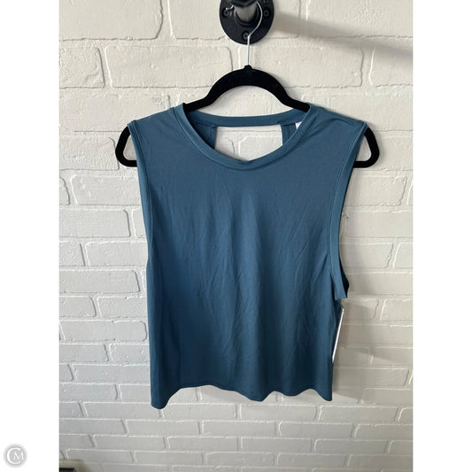 Athletic Tank Top By Fabletics In Blue, Size: L